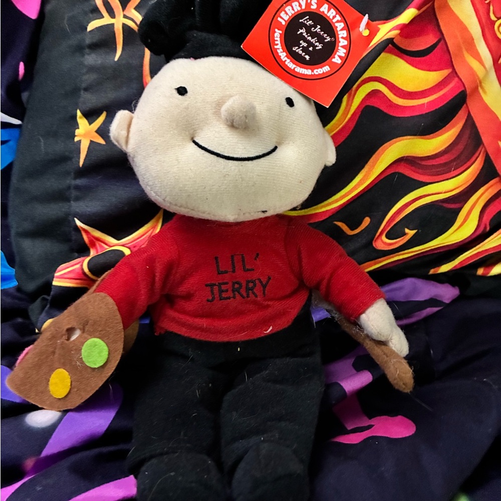 🎨🧸 Jerry’s Artarama “Lil’ Jerry” Plush Doll – Collectible w/ Tag 🧸🎨